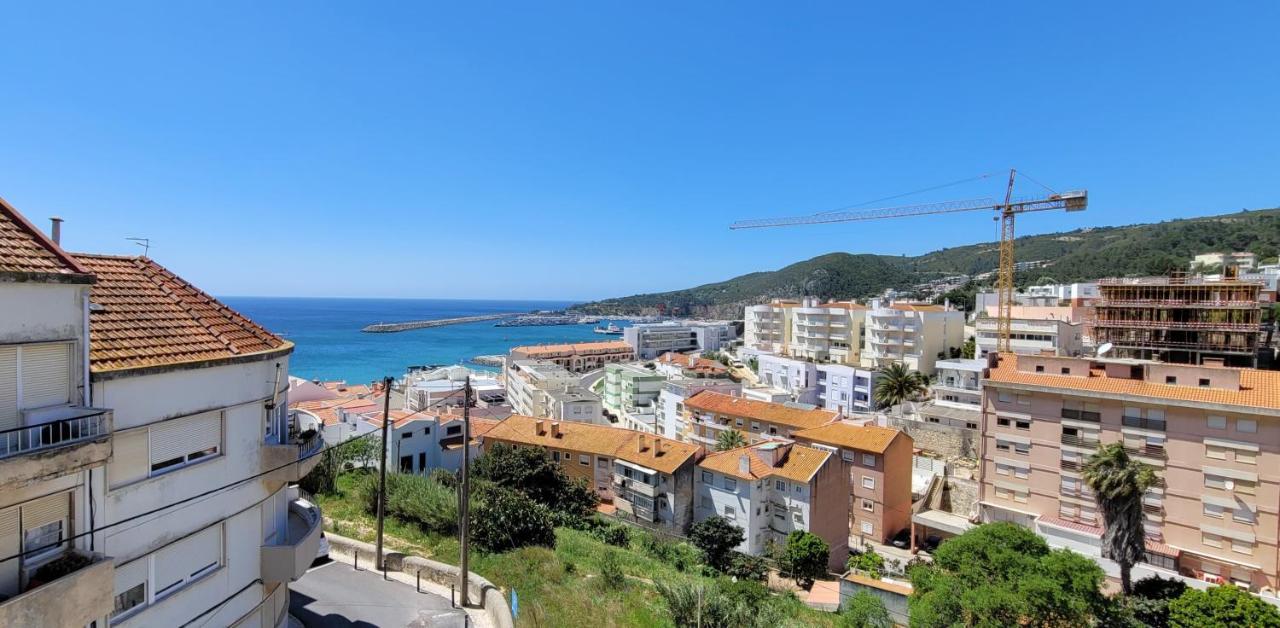 *Sea View* New 3 Bedroom Apt With Free Parking Sesimbra Bagian luar foto